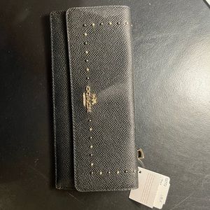 Black coach wallet